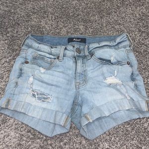 Aeropostale Light Wash Shorts